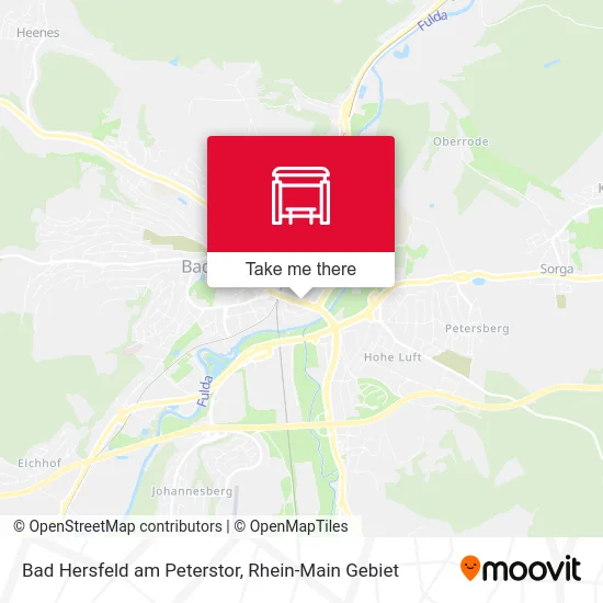 Карта Bad Hersfeld am Peterstor