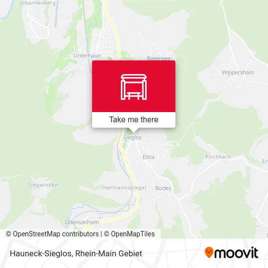 Карта Hauneck-Sieglos