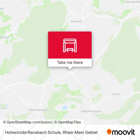 Карта Hohenroda-Ransbach Schule