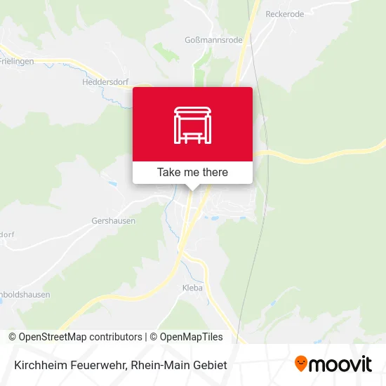 Карта Kirchheim Feuerwehr
