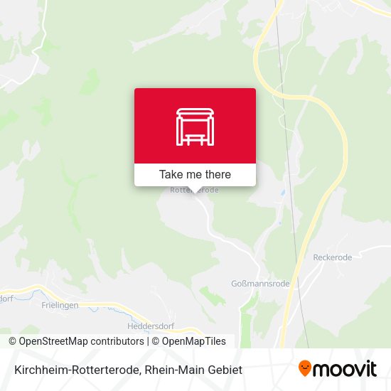 Карта Kirchheim-Rotterterode