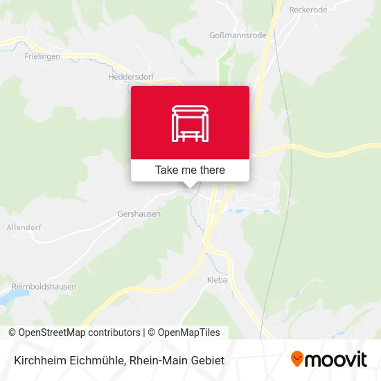Карта Kirchheim Eichmühle