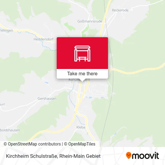 Карта Kirchheim Schulstraße