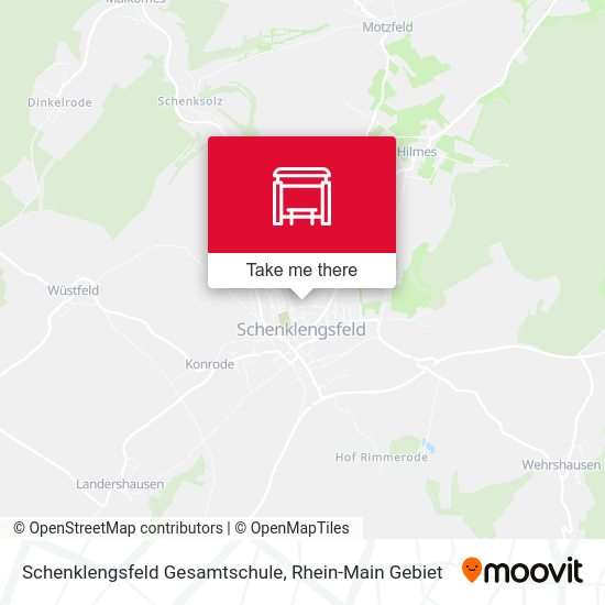 Карта Schenklengsfeld Gesamtschule