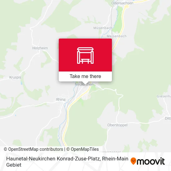 Карта Haunetal-Neukirchen Konrad-Zuse-Platz