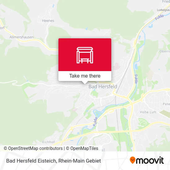 Карта Bad Hersfeld Eisteich