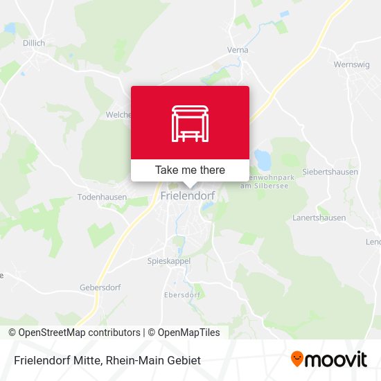 Карта Frielendorf Mitte