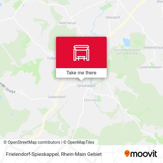 Карта Frielendorf-Spieskappel