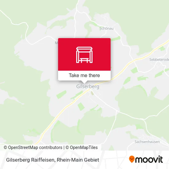 Карта Gilserberg Raiffeisen