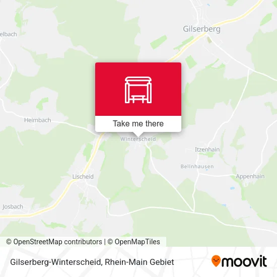 Карта Gilserberg-Winterscheid