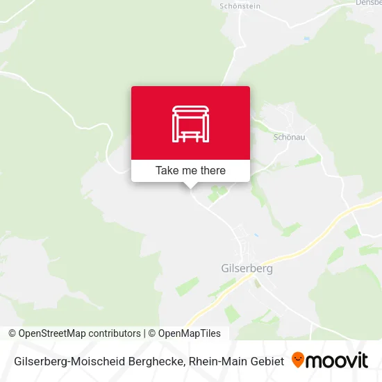 Карта Gilserberg-Moischeid Berghecke