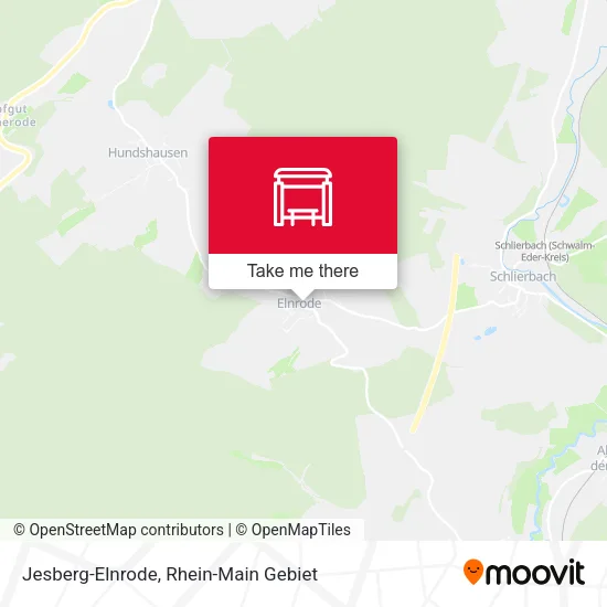 Карта Jesberg-Elnrode