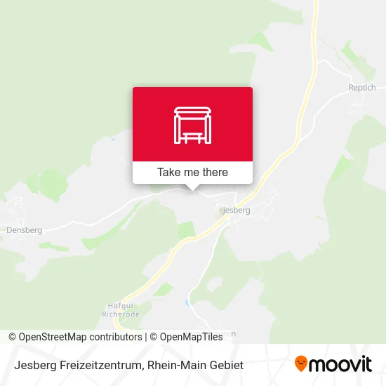 Jesberg Freizeitzentrum map