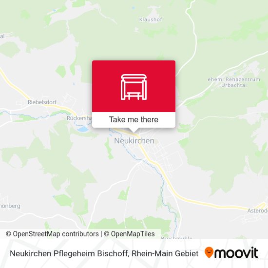 Neukirchen Pflegeheim Bischoff map