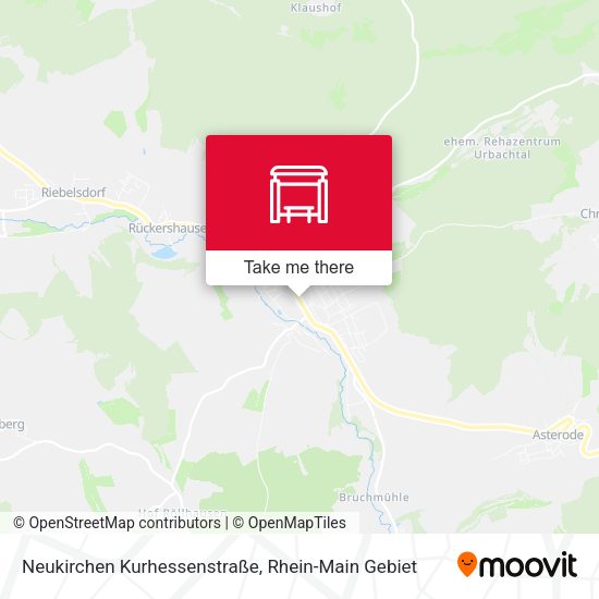 Neukirchen Kurhessenstraße map