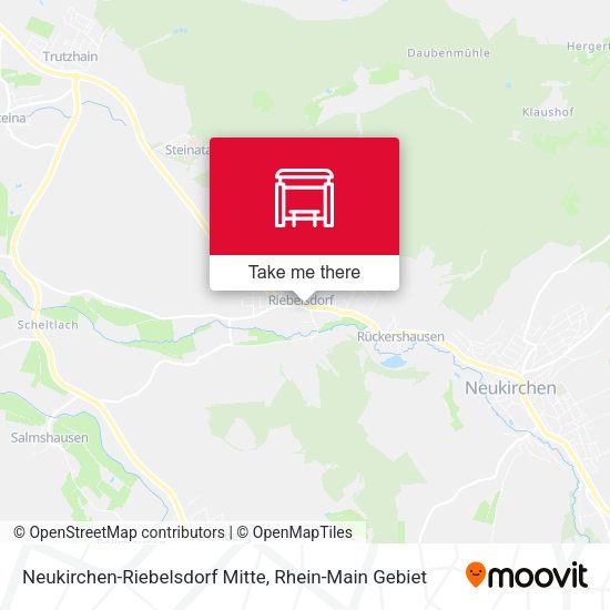 Карта Neukirchen-Riebelsdorf Mitte