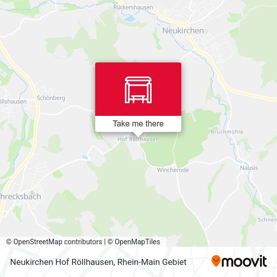 Neukirchen Hof Röllhausen map
