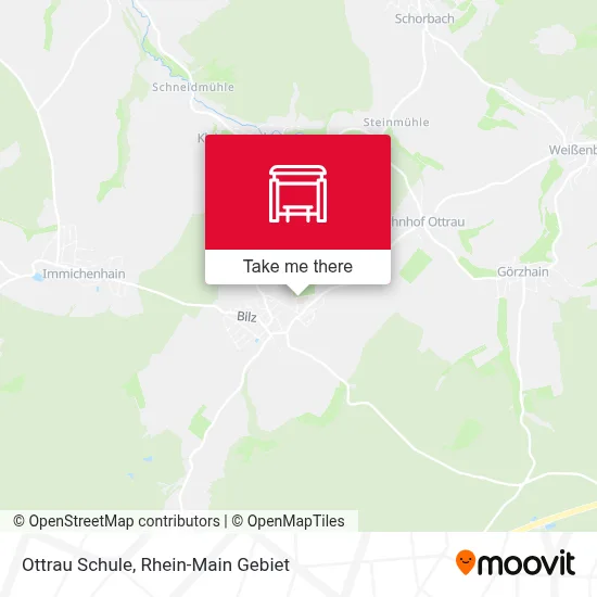 Ottrau Schule map