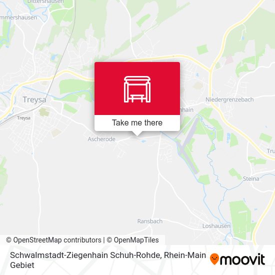 Schwalmstadt-Ziegenhain Schuh-Rohde map