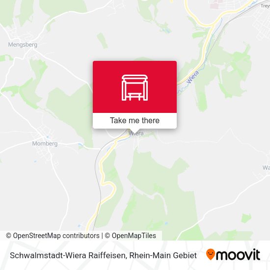 Schwalmstadt-Wiera Raiffeisen map