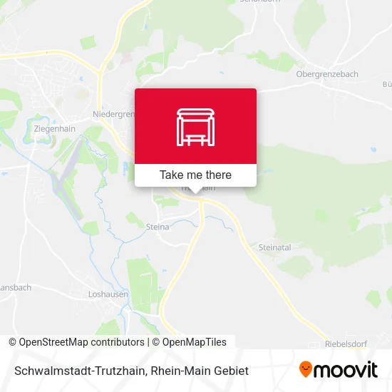 Карта Schwalmstadt-Trutzhain