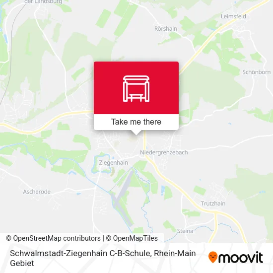 Карта Schwalmstadt-Ziegenhain C-B-Schule