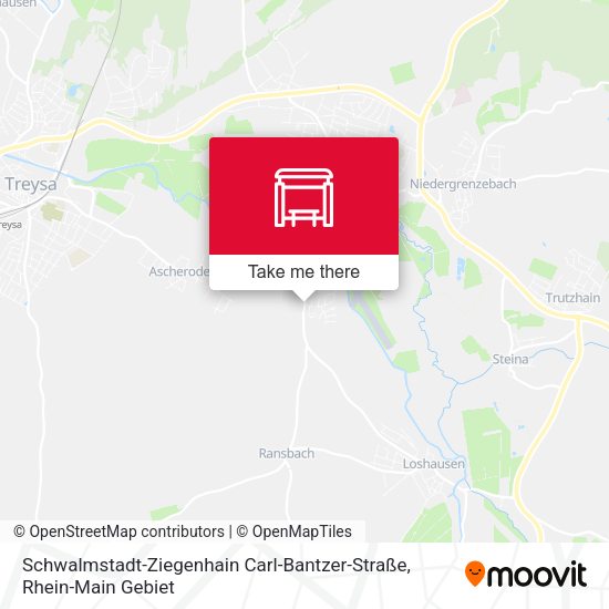 Schwalmstadt-Ziegenhain Carl-Bantzer-Straße map