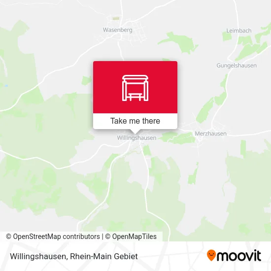 Willingshausen map