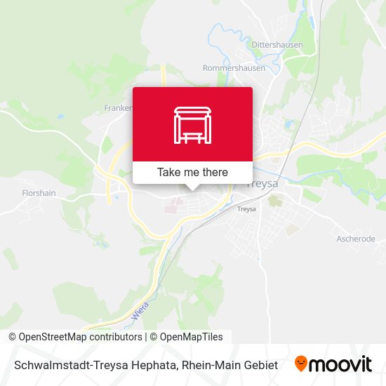 Schwalmstadt-Treysa Hephata map
