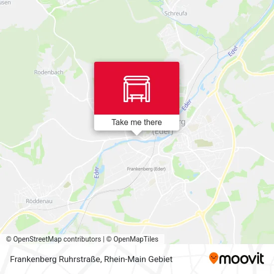 Карта Frankenberg Ruhrstraße