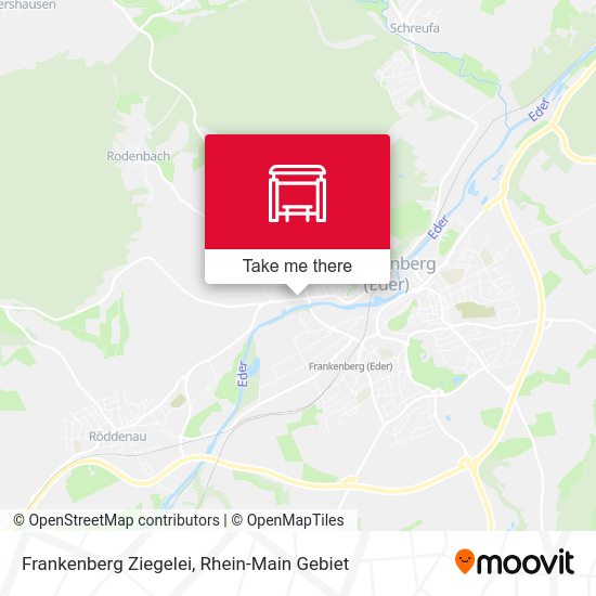 Карта Frankenberg Ziegelei