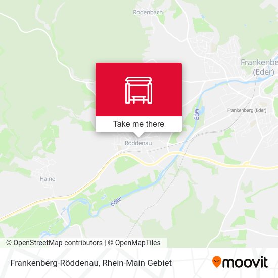 Карта Frankenberg-Röddenau