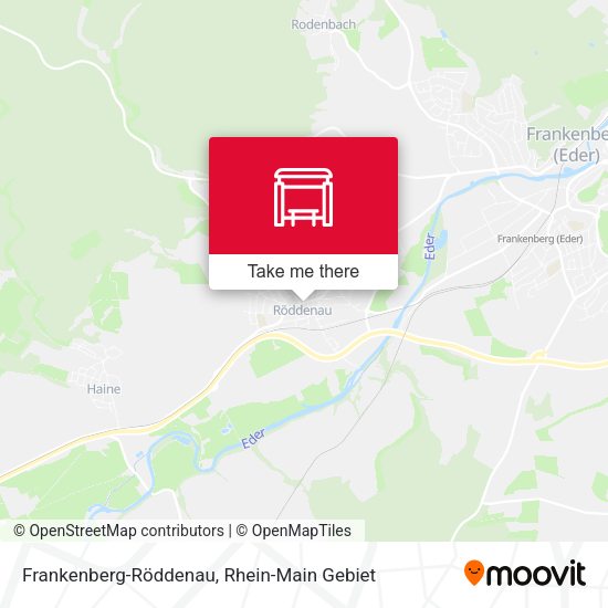 Карта Frankenberg-Röddenau