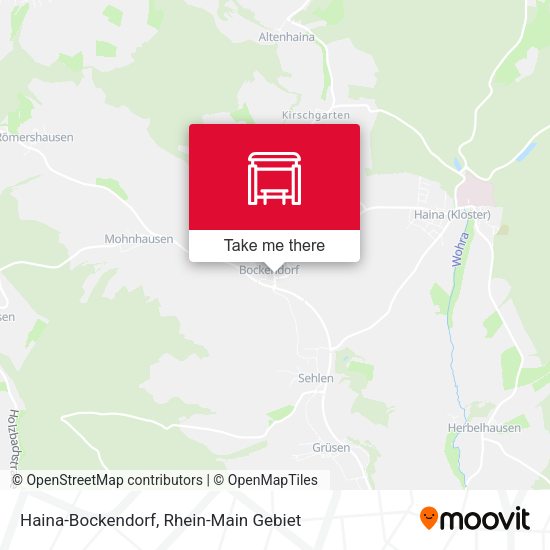 Карта Haina-Bockendorf