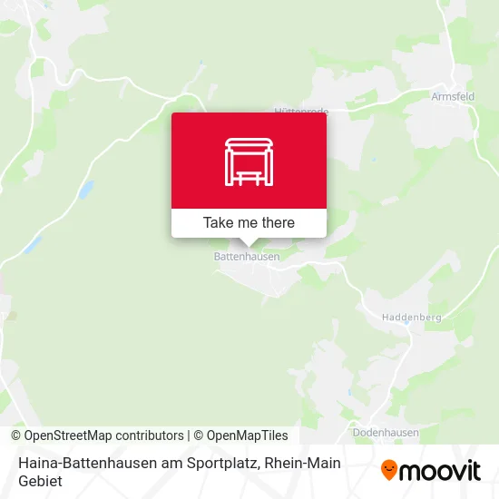 Карта Haina-Battenhausen am Sportplatz