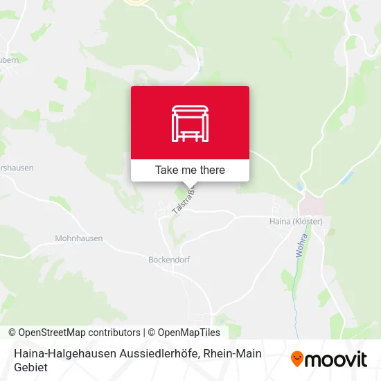 Карта Haina-Halgehausen Aussiedlerhöfe