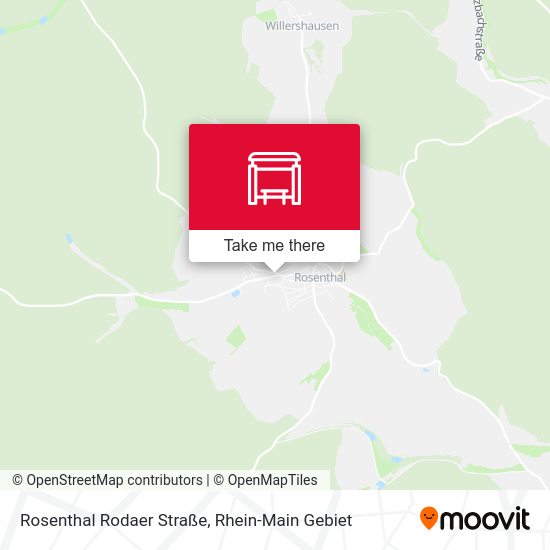 Rosenthal Rodaer Straße map