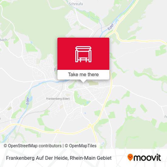 Карта Frankenberg Auf Der Heide