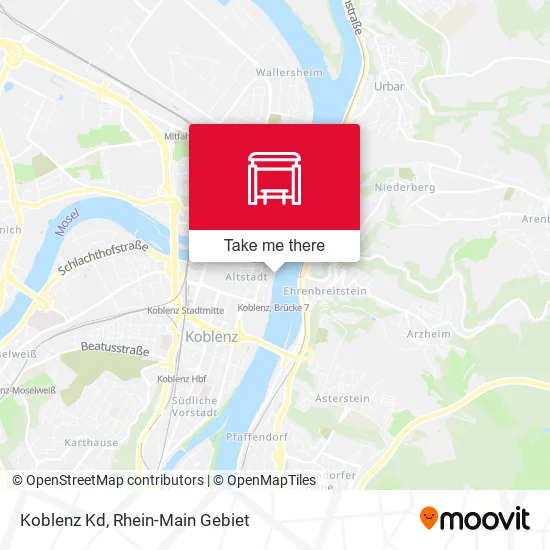 Карта Koblenz Kd