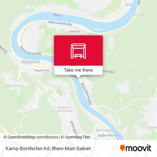Карта Kamp-Bornhofen Kd