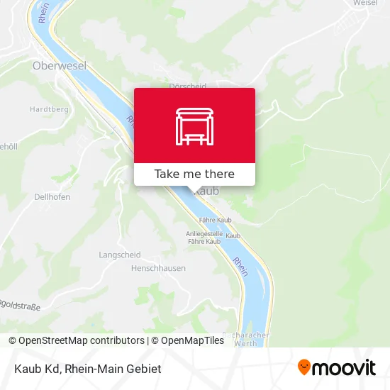 Карта Kaub Kd