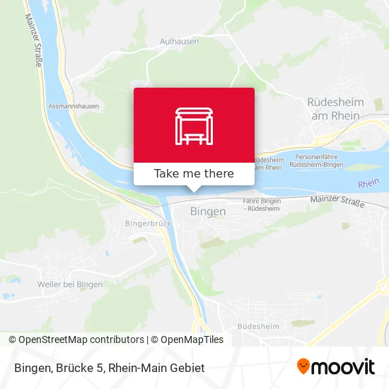 Карта Bingen, Brücke 5
