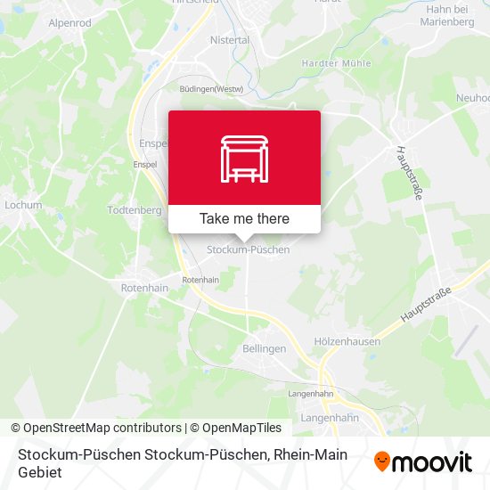 Stockum-Püschen Stockum-Püschen map