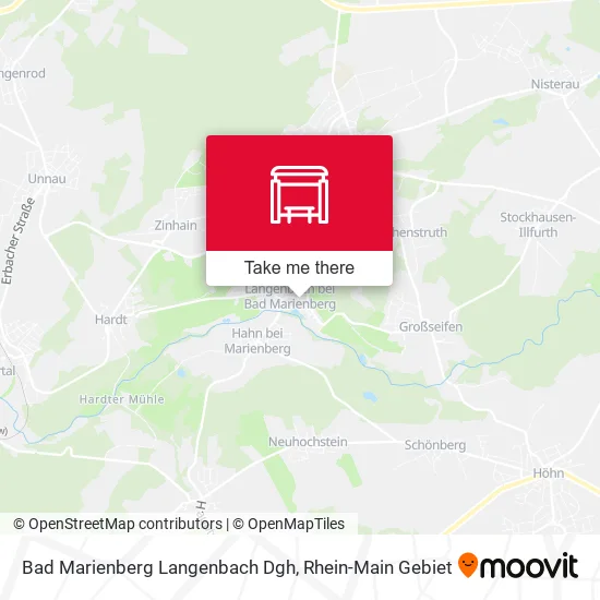 Карта Bad Marienberg Langenbach Dgh