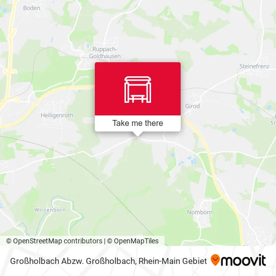 Карта Großholbach Abzw. Großholbach