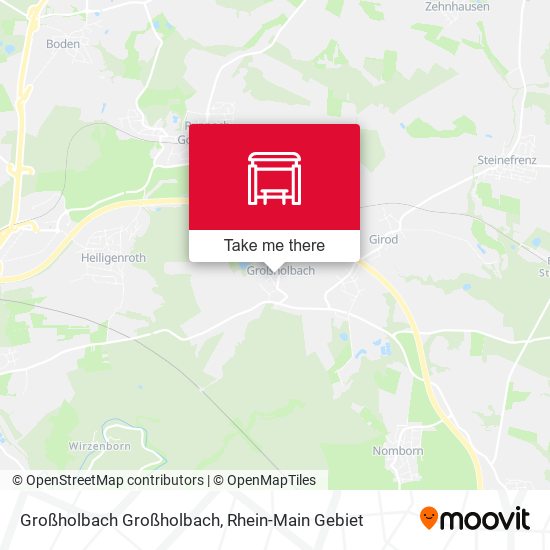 Карта Großholbach Großholbach