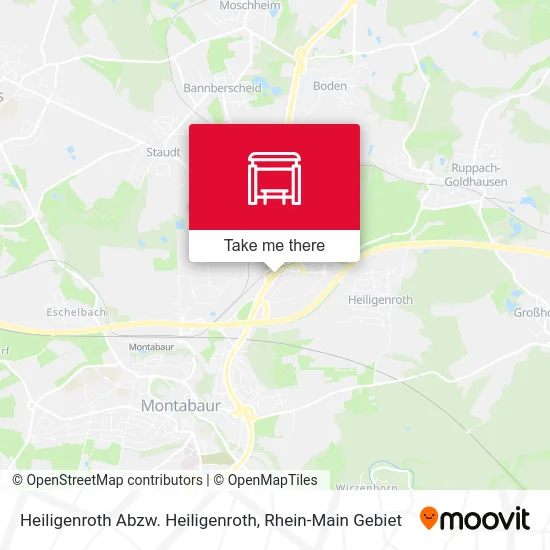 Карта Heiligenroth Abzw. Heiligenroth