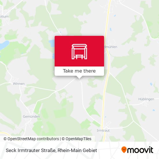 Карта Seck Irmtrauter Straße