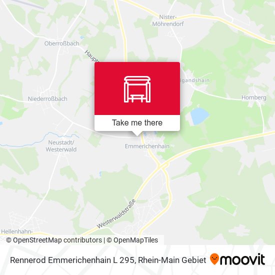 Rennerod Emmerichenhain L 295 map