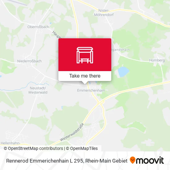 Карта Rennerod Emmerichenhain L 295